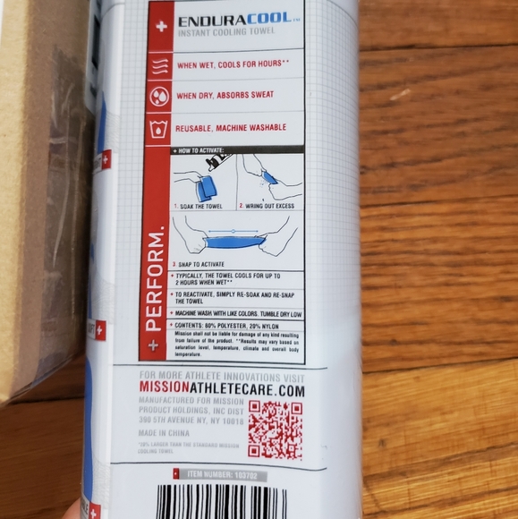 NWT Mission Enduracool cooling towel face shield - Picture 6 of 9